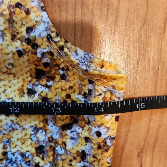 COWCOW Glitter Sequin Print Dress || Small EUC - Picture 7 of 9